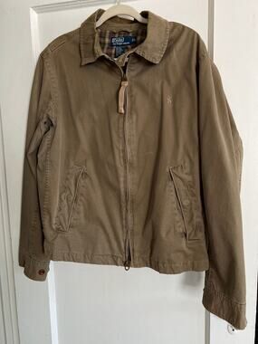 Vintage Polo By Ralph Lauren Full Zip Jacket, Size LARGE